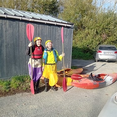 Françoise et marie Hélène avant la séance 1